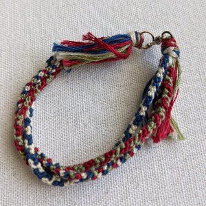 Handmade Woven Knotted Bracelet